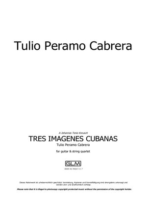 cover image of Tres Imágenes Cubanas